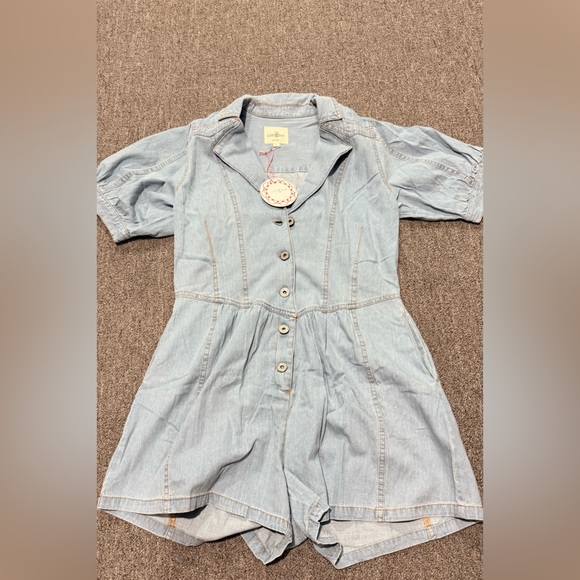 Umgee Pants - Umgee Denim Romper
